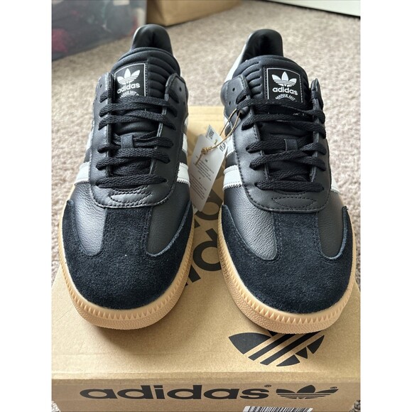 Adidas Men's Samba XLG Sneakers Core Black Cloud White Gum IE1379 Men Sizes 12